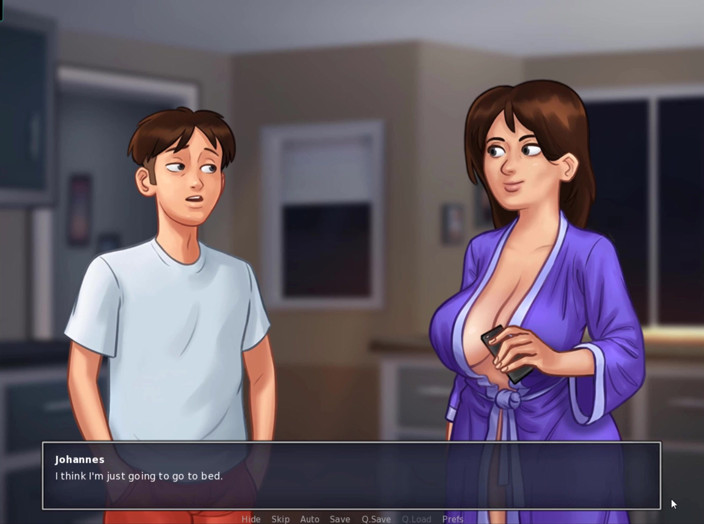 Johannes Gaming: Summertime Saga - 1 kembali ke kolej