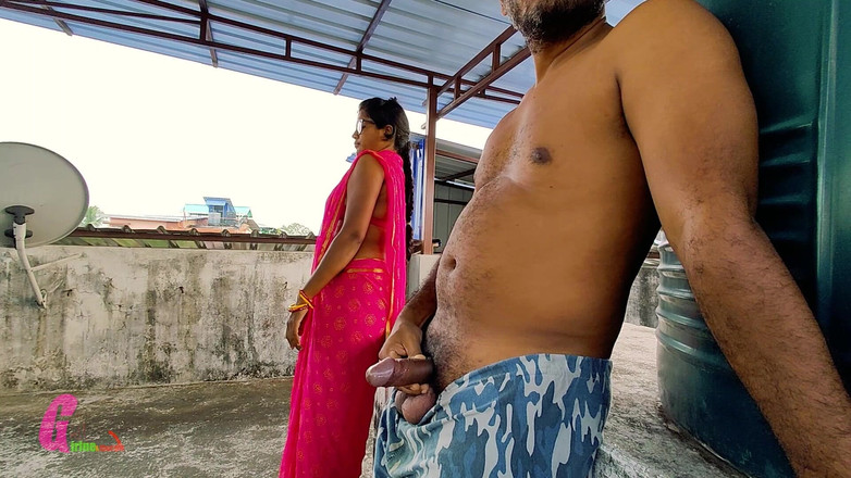 Horny_Bong: Bhabi India mengambil krim mukanya