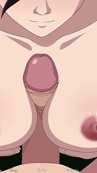 POV brunetka prsa