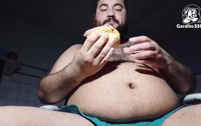 Gordito33PIG: Essen und rülpsen, Schwein