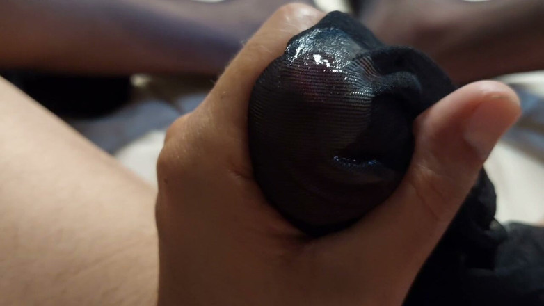 Mento: Black Stockings Masturbation