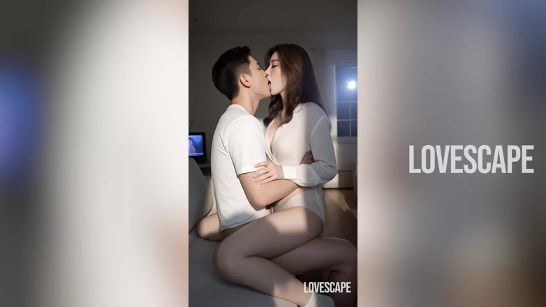 Lovescape: Stay with me - dulce ángel asiático se convierte en puta ninfómana...