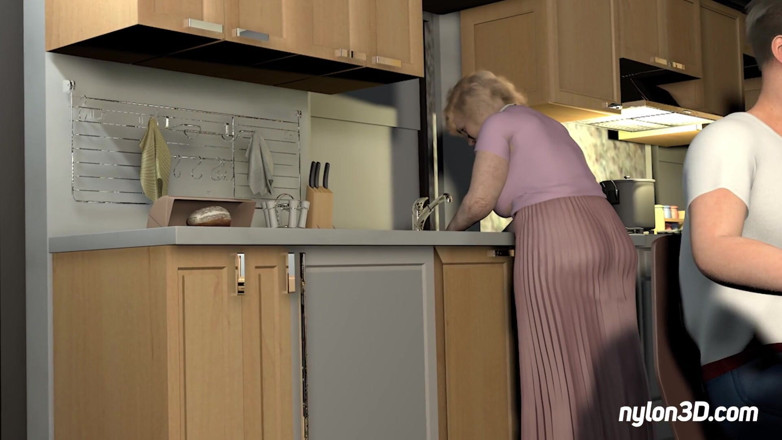 N3D animation: Bienvenido a la parte superior peluda