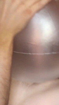 Nafukovací čistá plážová koule