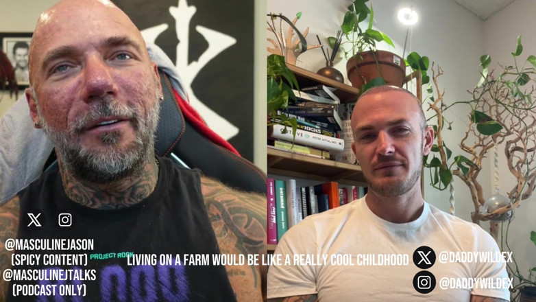 Raw and Uncensored with Masculine Jason: Porn Star Confessions - Christian Wilde (ตอนที่ 194)