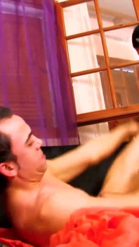 Anal fucking threesome with milf and teen!