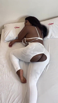 Colombian Step Sister with Ripped Pants Fucking Dirty