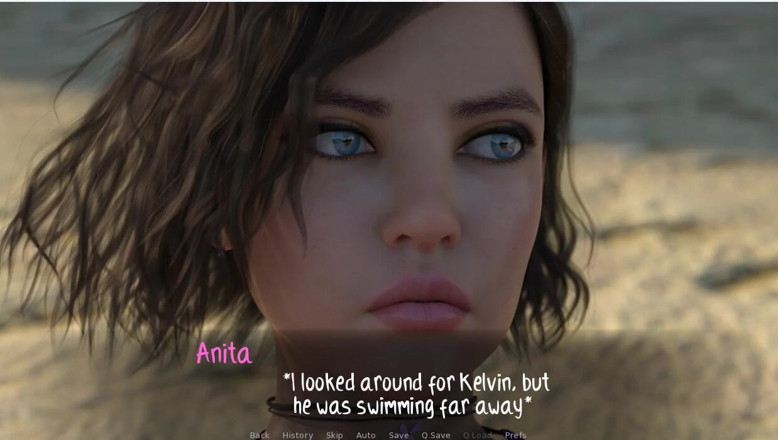 XXX Games Bunk: Weekend lollygagging - gameplay - odgrywanie roli - Anita drażni mężczyzn na plaży