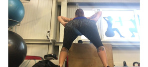 Adreena Winters: Quick work out before I fly out to NYC! Excited...