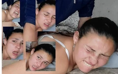 Grobes anal in zeitlupe