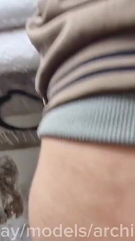 A Student Is Secretly Jerking off in an Abandoned Hospital, but I Fucked Him Bareback for It.