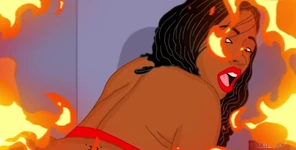 2. gün ve Cherokee d götü büyük siyah götünü domaltarak sikmeme izin veriyor