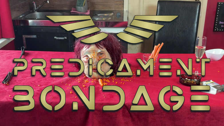 Dominatrix Frida: Ponižování bezmocného otroka u jídelního stolu (223)