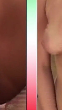 La seducente MILF mora gode di un martellante orale e hardcore
