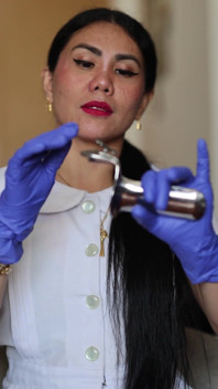 Guanto in lattice fetish asmr