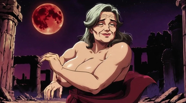 AI Porn: Klip kartun Fantasi Gelap Ai