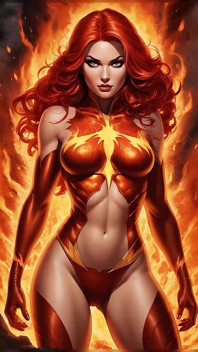 Nude Magma Phoenix Lava Aura Slideshow