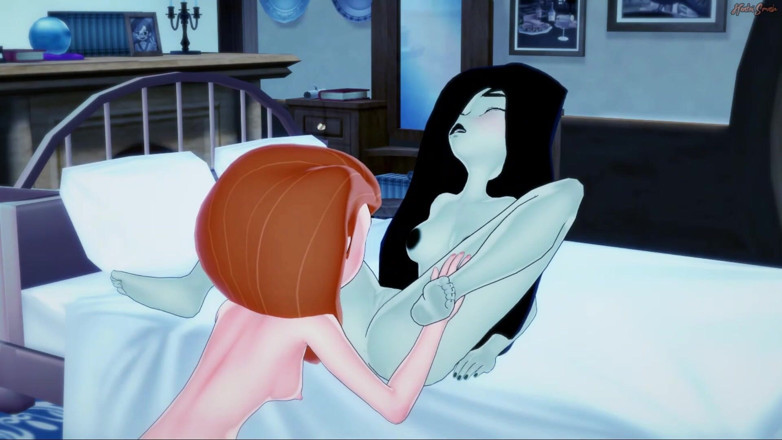 Hentai Smash: Kim Possible líže Sheego kundičku, než se nůžkují - Kim Possible...