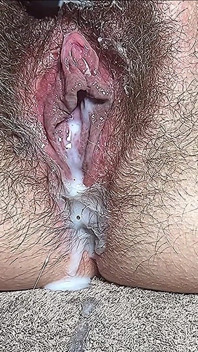 Hot Stepmom with Hairy and Wet