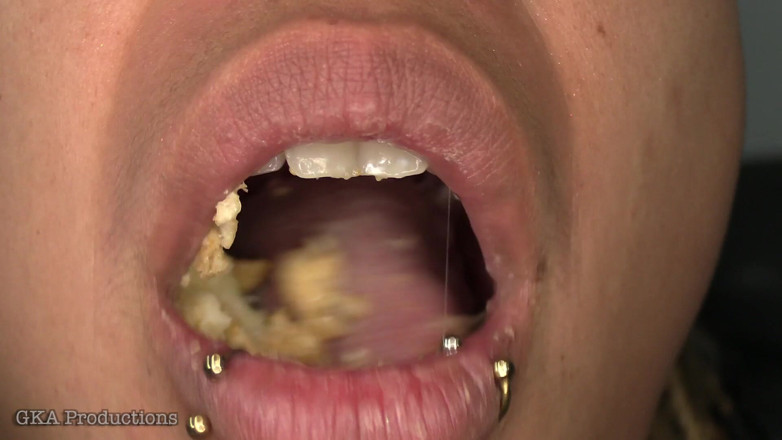 Ginary's Kinky Productions: Remy Mouth Tease Tiny Cracker Crumbs and Commands