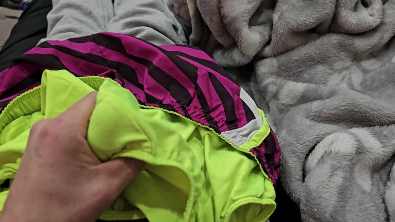 Michael Moore: Сперма в гуссете Nike Темпо шорты