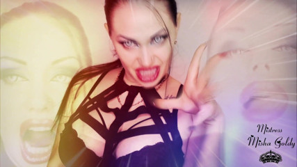 Goddess Misha Goldy: Meus lábios penetrarão dentro de sua mente e levarão tudo...