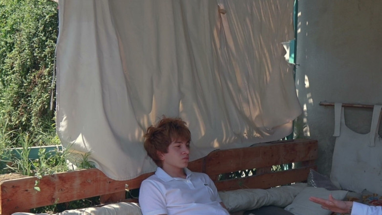 Ethan Lestray: College Boys in the Backyard Big Dick Top Throatfucks the...
