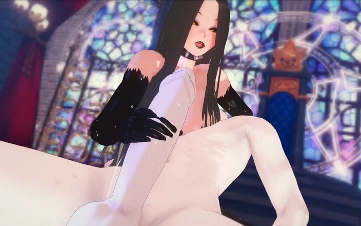 Studio-77: デーモンプリンセスがチンポをしゃぶる - ツイステッドワールド #3 アニメーションポルノゲーム