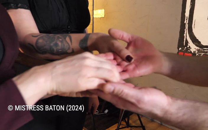 MistressBaton: MB MRM SlaveP Hand Tawsing HD.mp4