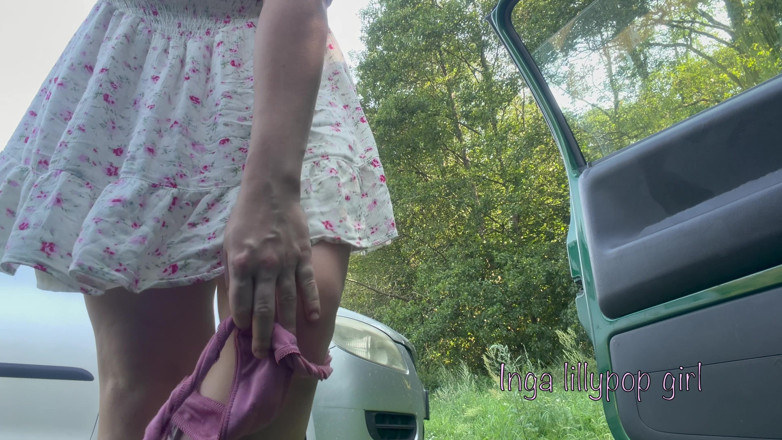 Inga lillypop girl: Ik wist niet dat iemand me filmde terwijl ik me...
