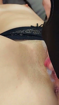 Wife Brought Lover's Cum in Her Pussy for You to Lick Her Femdom