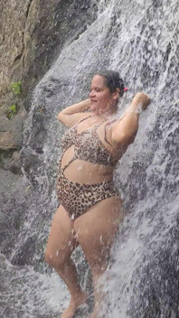 I Got Wet From The Waterfall Bath