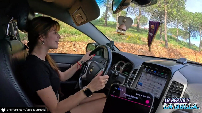 Labestiaylabella: 18-year-old Woman;driving Her Car While Her Vagina Vibrates We End...