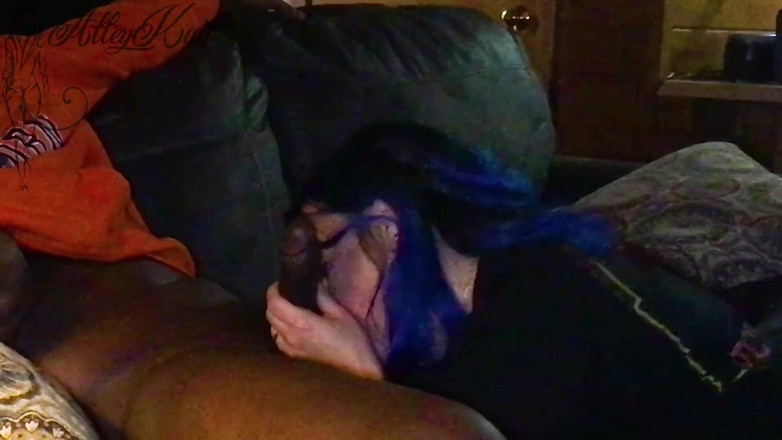 AlleyKatt: AlleyKatt cums &amp; squirts W/ BBC creampie