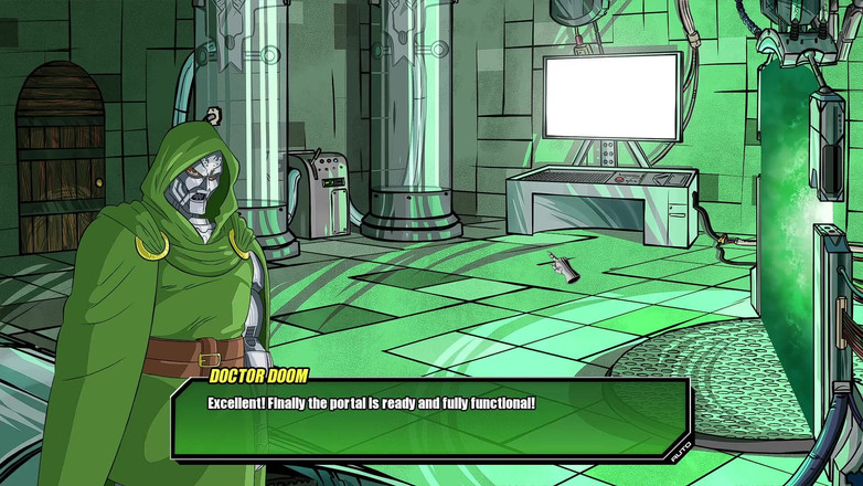 LewdArcade: Dominans Marvel Doom Porrspel [del 02] Sexspel