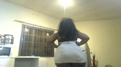 Legendary Booty Overdose: Ebony Giantess Showing off Her Sexy Curves