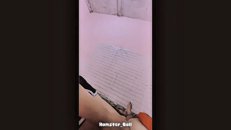 Hamster_Ball: Adik tiri lagi asik ngocok kontol adik tirinya di kamar...