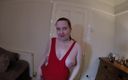 Horny vixen: Schwangere ehefrau striptease in trikot und strumpfhosen
