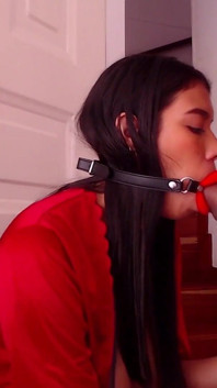 Blowjob with Silicone Lips