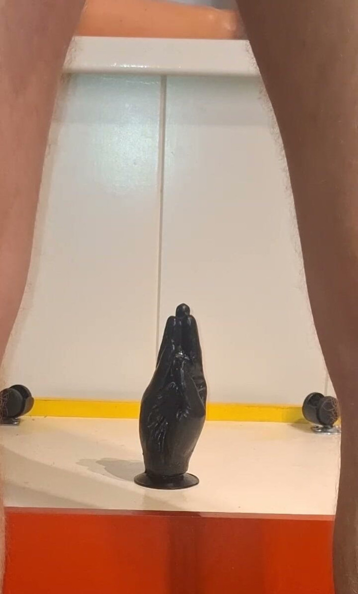 NoFace Twink X: Close up! Anal Play Twink Riding Dildo's