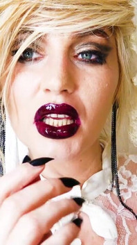 Wet Lipstick Kisses
