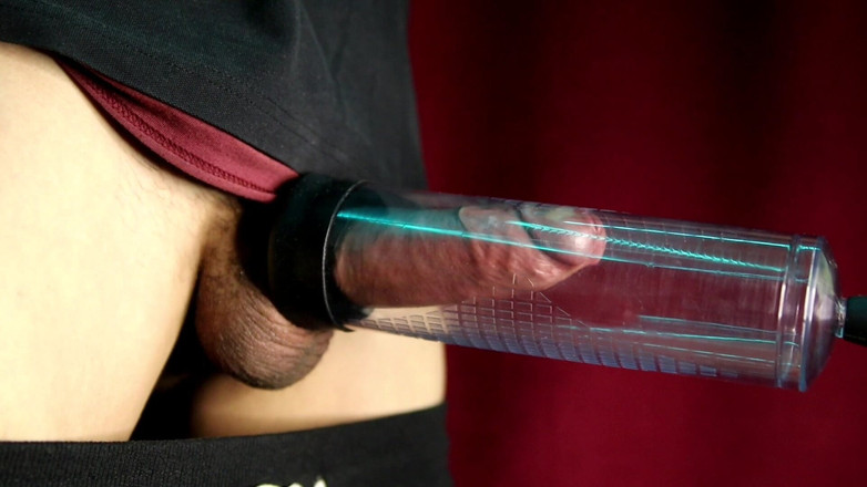 SEXY_GUYBEST: Der schwanz wird noch größer sein! Pumpe für das Wachstum...