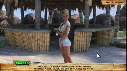 Johannes Gaming: Lewd Island #5 - hon älskar verkligen att suga kuk som om hon är...