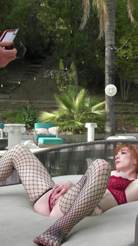 Bts - Photoshoot with Hot Girl Riley Red