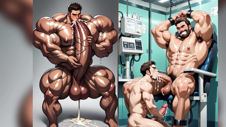 Boycum: Трах огромного хуя в гей-задницу