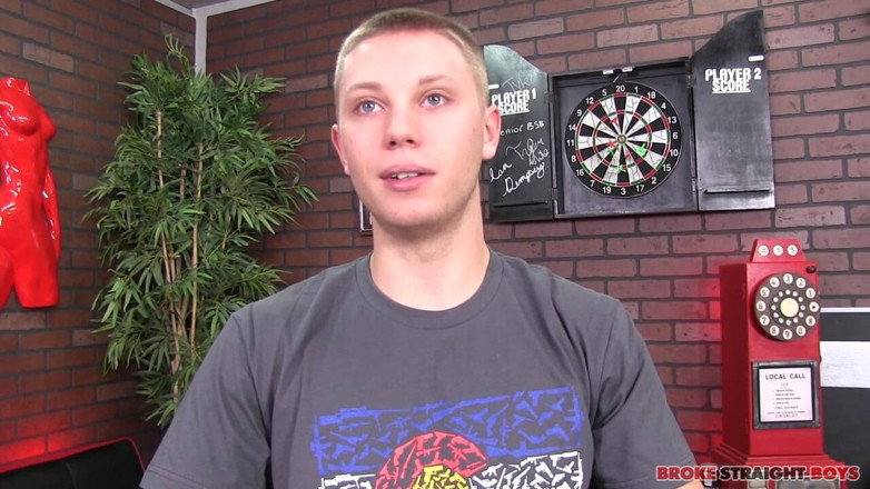 Broke Straight Boys: Zak Parker Loses His Ass Cherry Online