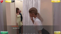 De manier om de verkoop van kleding te verhogen: een oude man & Amy