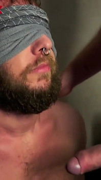 Can’t See, Can Only Suck - Blindfolded Double BJ