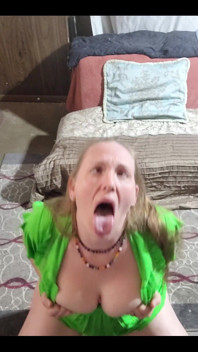 Masturbating on a Dildo