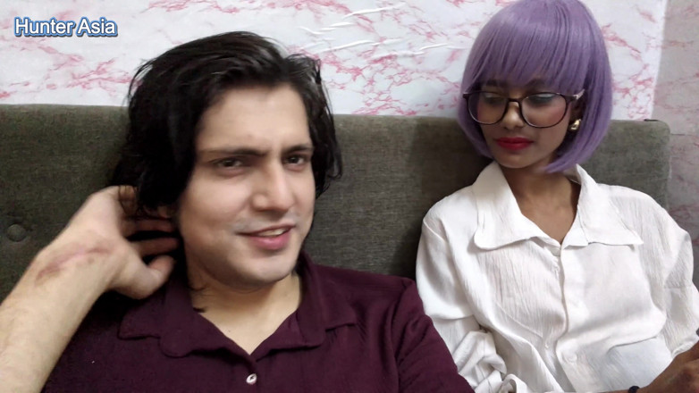hunter Asia: Stepsister Helping Stepbrother Ep. 1